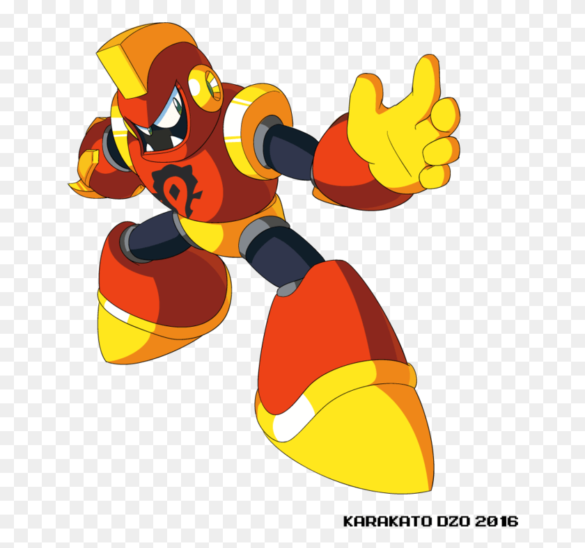 650x728 Axe Man Mega Megaman Super Fighting Robot Robot Masters, Hand, Light, Fist HD PNG Download
