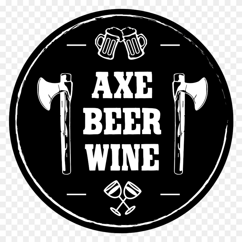 1055x1055 Axes Beer Wine Longer In Bed For Men, Logo, Symbol, Trademark HD PNG Download