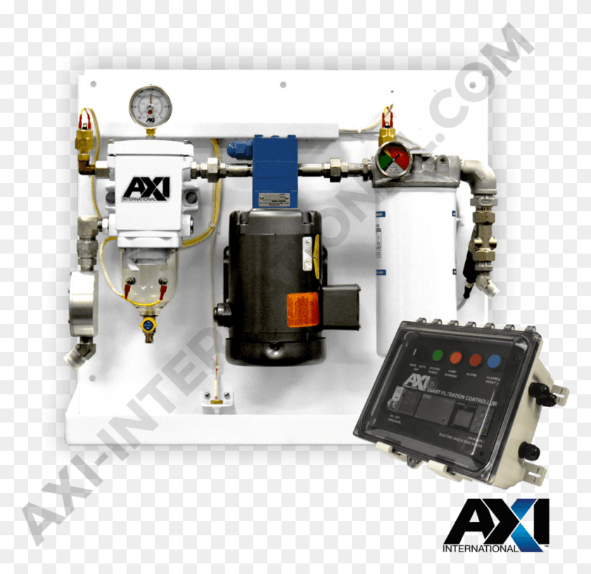 972x941 Axi International Fuel Day Tank Systems, Machine, Electrical Device, Switch HD PNG Download