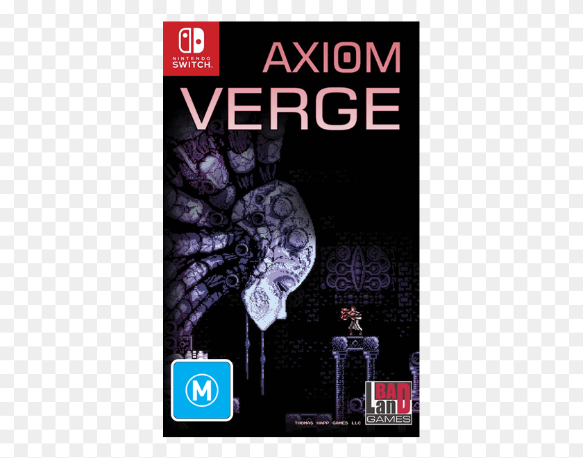 371x601 Axiom Verge Nintendo Switch, Плакат, Реклама, Рентгеновский Снимок Png Скачать