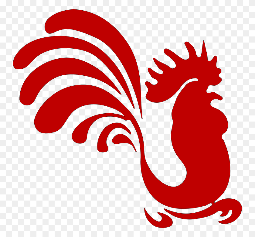 754x720 Ayam Jago Ayam Jantan Hen Hewan Ternak Chicken Black Vector, Poultry, Fowl, Bird HD PNG Download