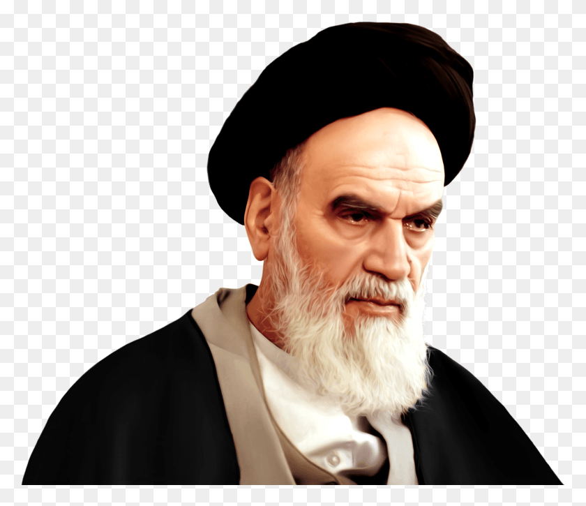 1557x1329 Аятолла Хомейни, Лицо, Человек, Человек Hd Png Скачать