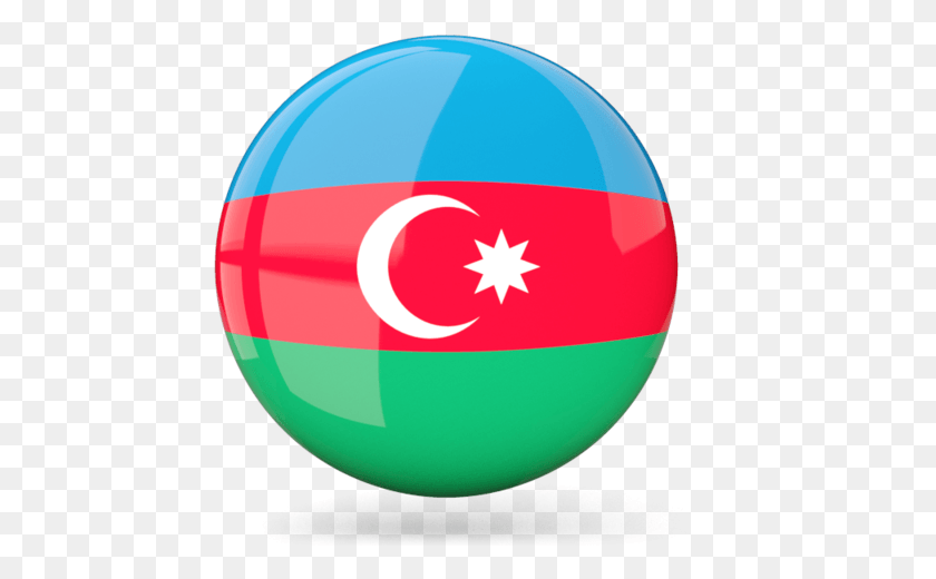 458x460 Azerbaijan Car Import Export Azerbaijan Flag, Sphere, Symbol, Balloon HD PNG Download