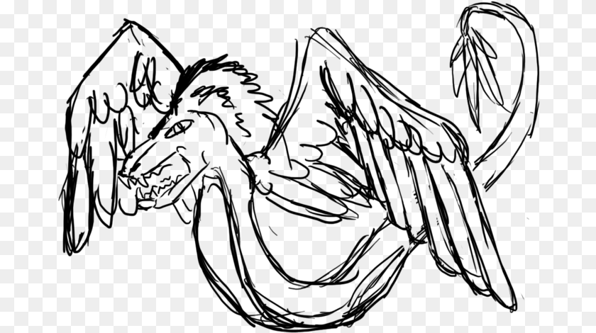 Aztec Dragon Drawing At Getdrawings Drawing, Gray Sticker PNG