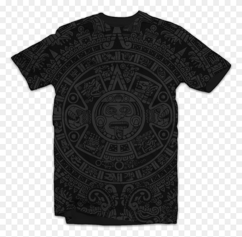 1155x1130 Aztec Shirt Anti Social Social Club Tee Skull, Clothing, Apparel, T-shirt HD PNG Download