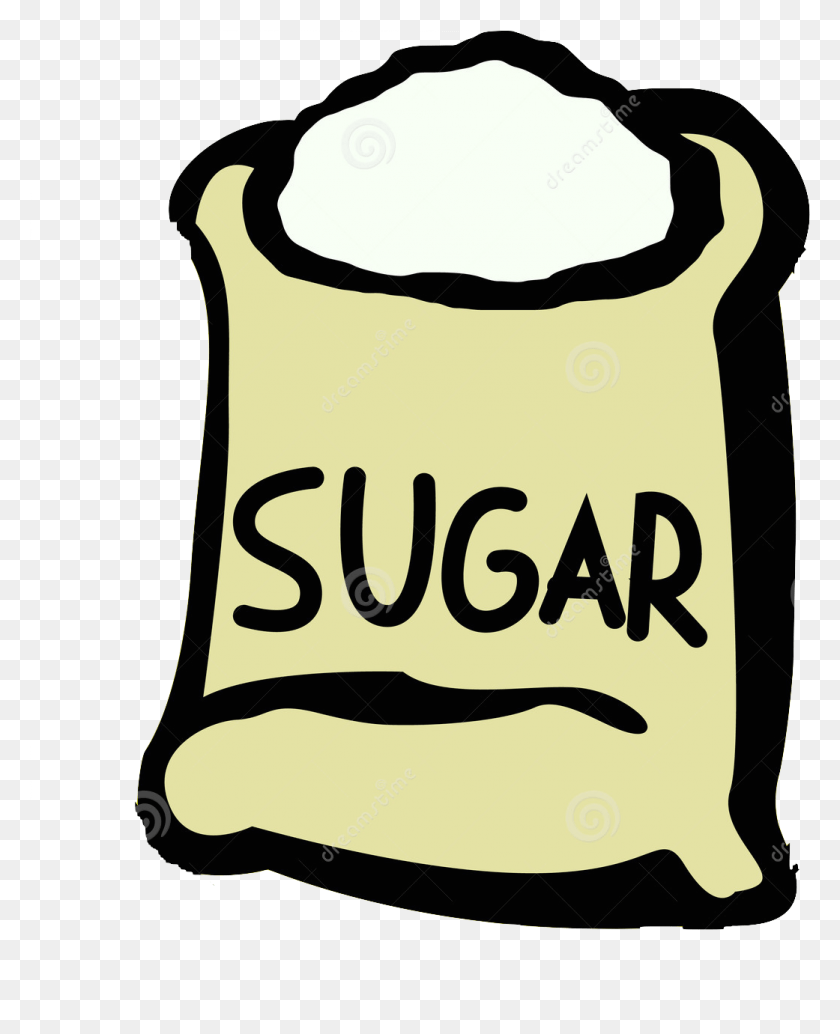 1041x1301 Azucar Clipart Sugar Cartoon Bag Of Sugar Clipart, Almohada, Cojín, Saco Hd Png