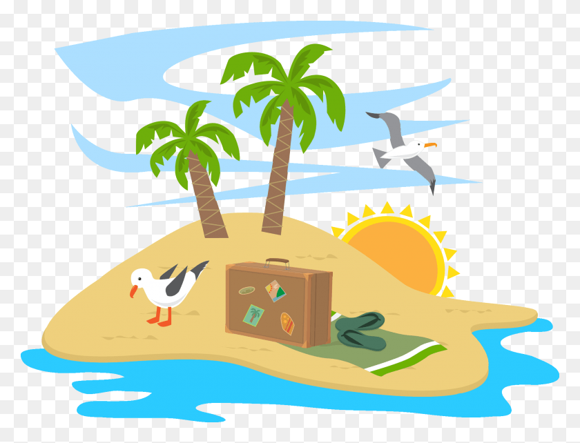 2000x1493 Azuline Hotels What Cartoon Vacation, Tree, Plant, Palm Tree HD PNG Download