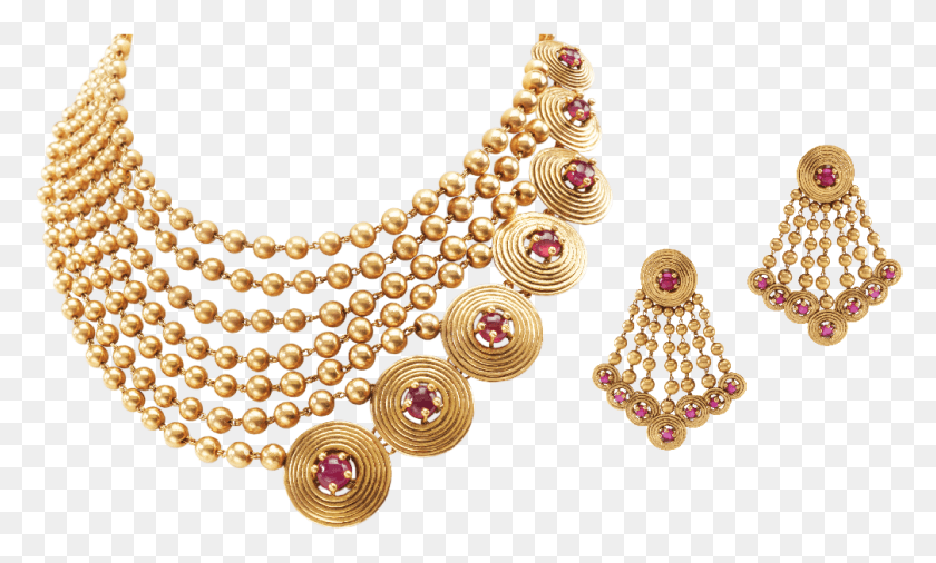 1007x576 Azva Gold Set Jewellers Gold Necklace, Accessories, Accessory, Jewelry HD PNG Download