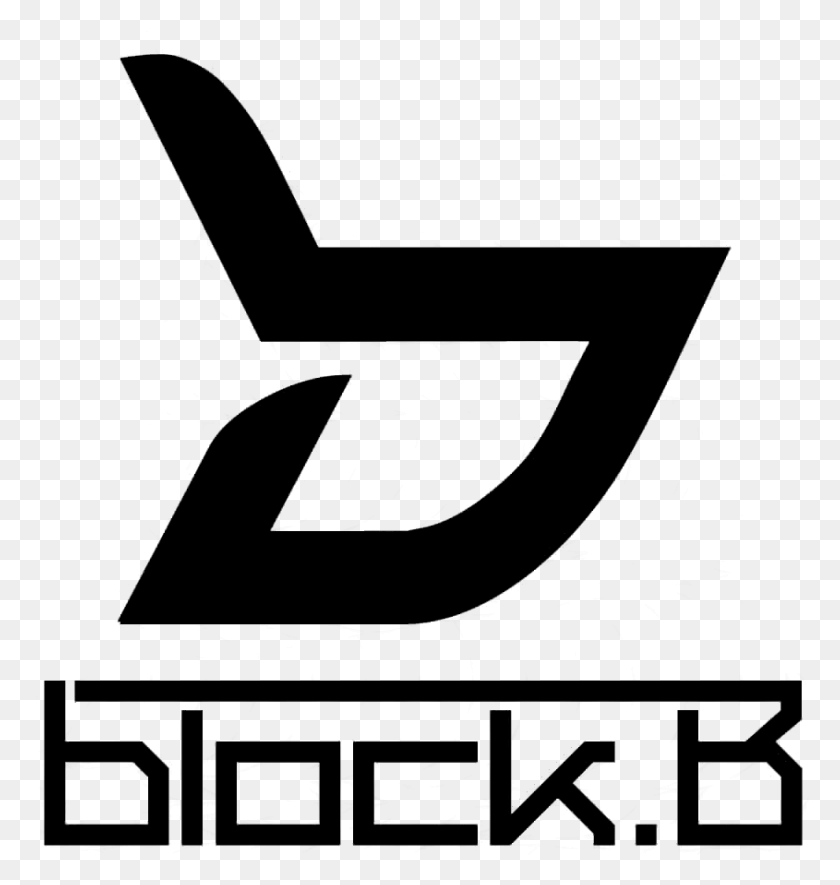 845x894 B Block Logo By Britton Fahey Block B Logo, Gray, World Of Warcraft HD PNG Download