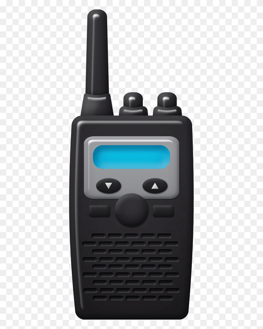 399x989 B De Policias Police Walkie Talkie Clipart, Electronics, Mobile Phone, Phone Hd Png
