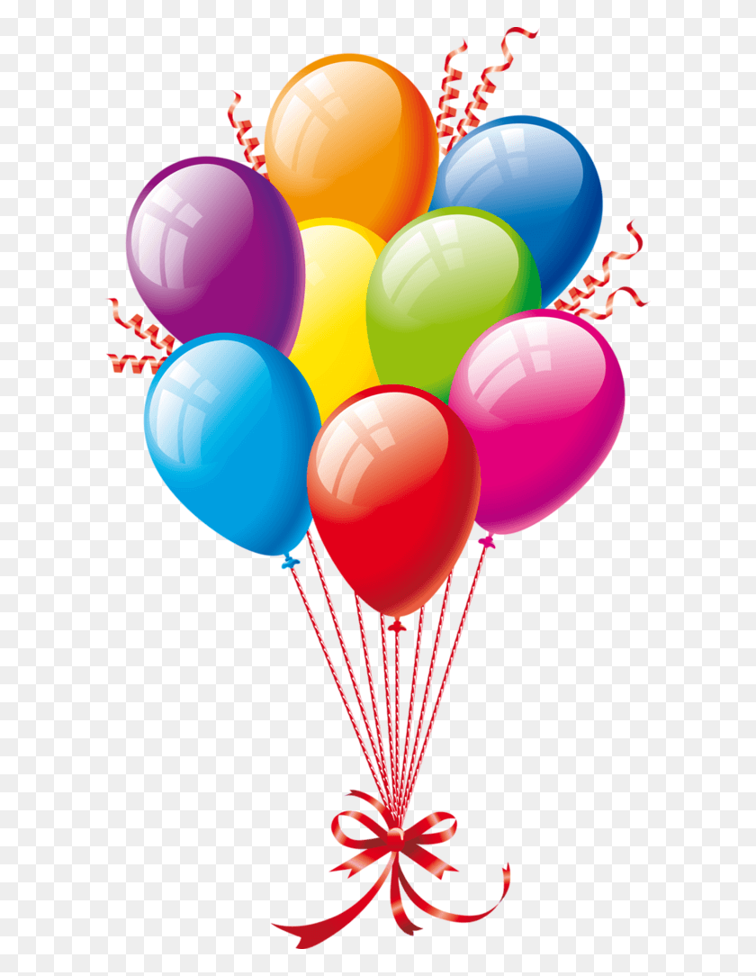 607x1024 Descargar Pngb Imprimibles Tarjetas De Felicitaciones Happy Birthday Background, Balloon, Ball Hd Png