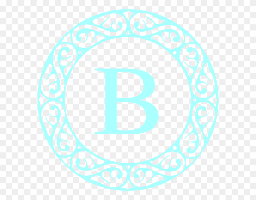 594x596 B Monogram, Number, Symbol, Text HD PNG Download