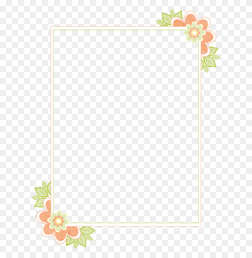 629x800 B Spring Thing Scrap Journal Cards Borders For Paper, Rug, Plant HD PNG Download