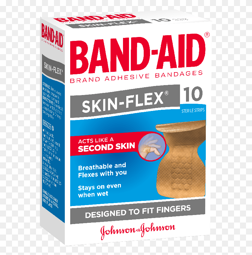 576x788 Ba Skinflex Finger 10 Band Aid, Bandage, First Aid, Flyer HD PNG Download