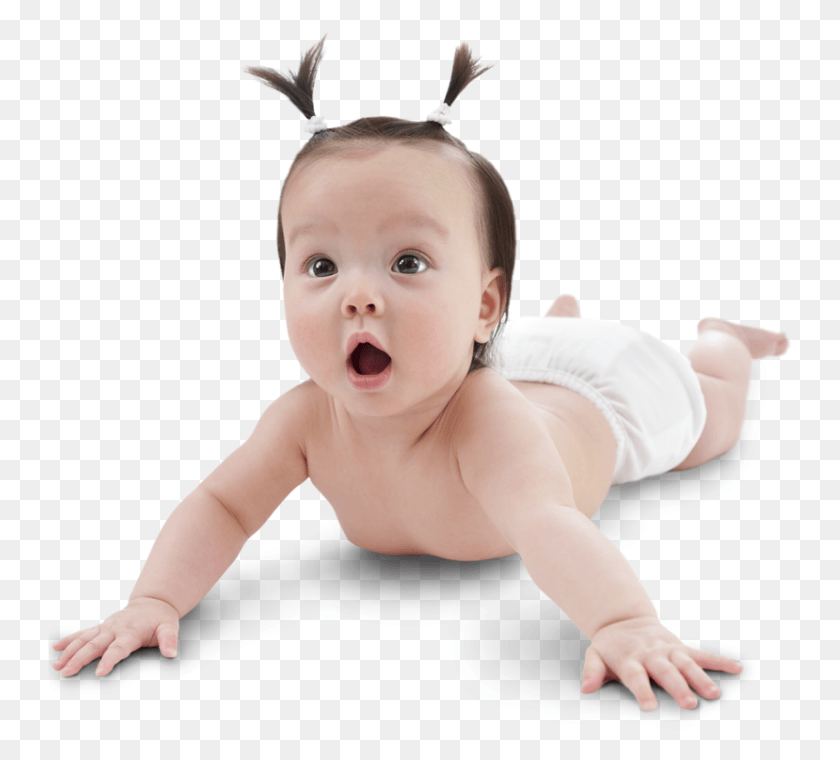 745x700 Baby Asian Baby No Background, Person, Human, Crawling HD PNG Download