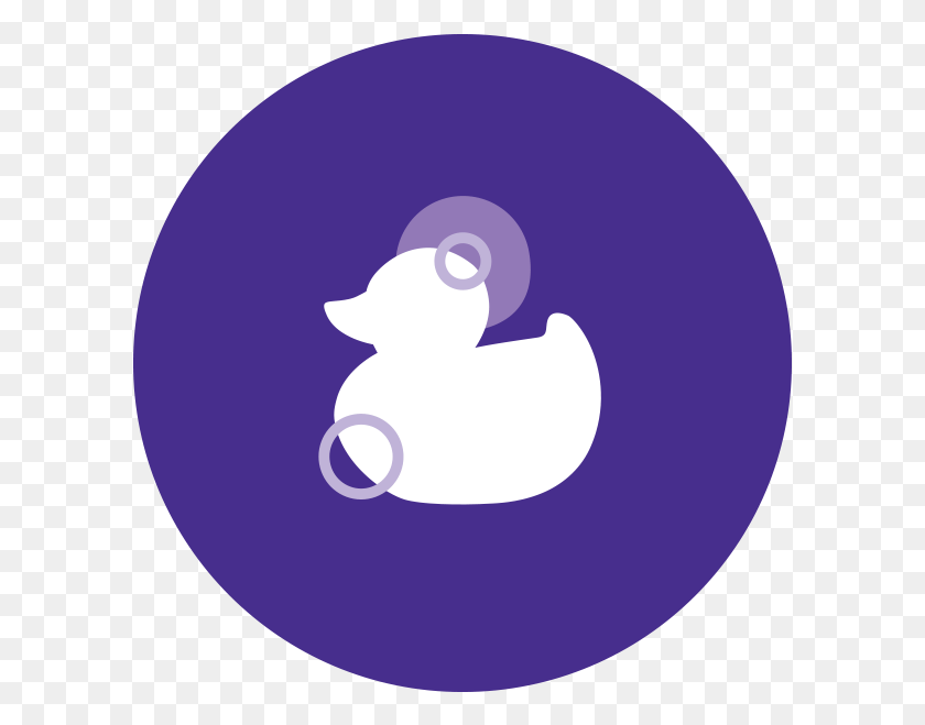599x599 Baby Bedtime Routine Warm Bath Duck Icon Duck, Moon, Outer Space, Night HD PNG Download