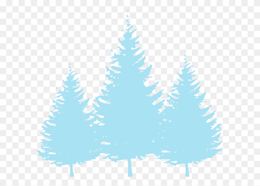 600x541 Baby Blue Trees Svg Clip Arts 600 X 541 Px, Tree, Plant, Ice HD PNG Download