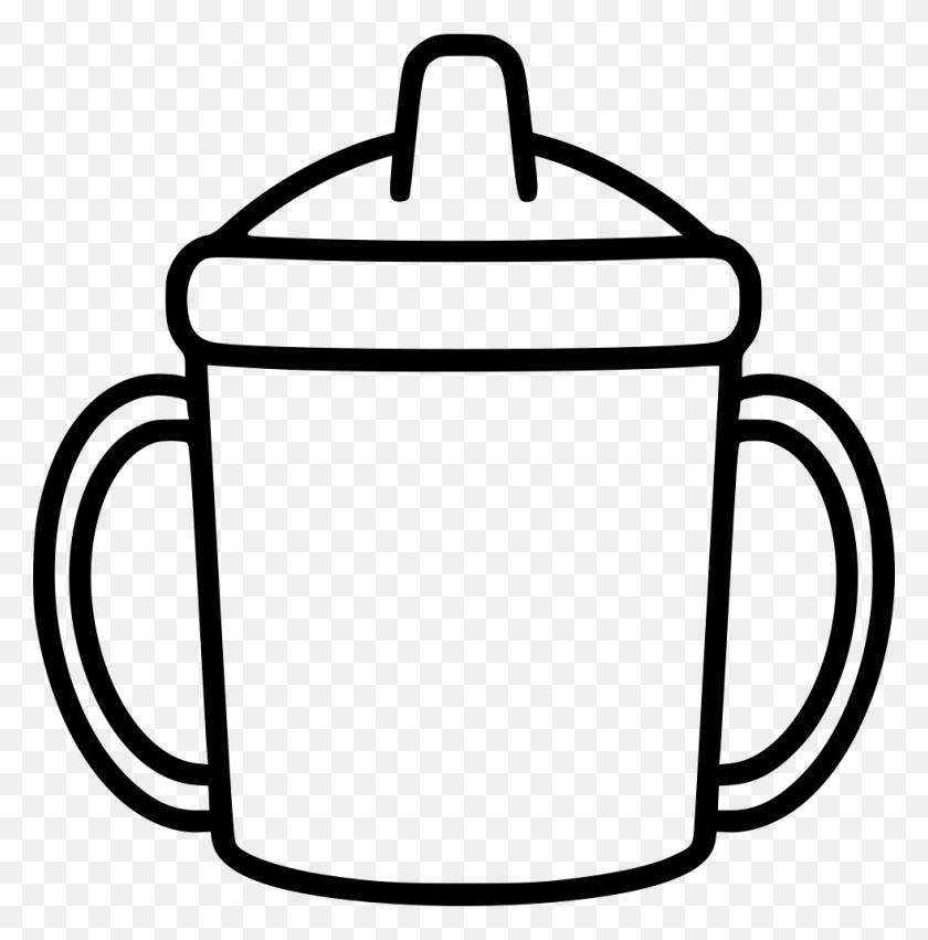 980x994 Baby Bottle Comments Line Art, Pottery, Coffee Cup, Cup HD PNG Download