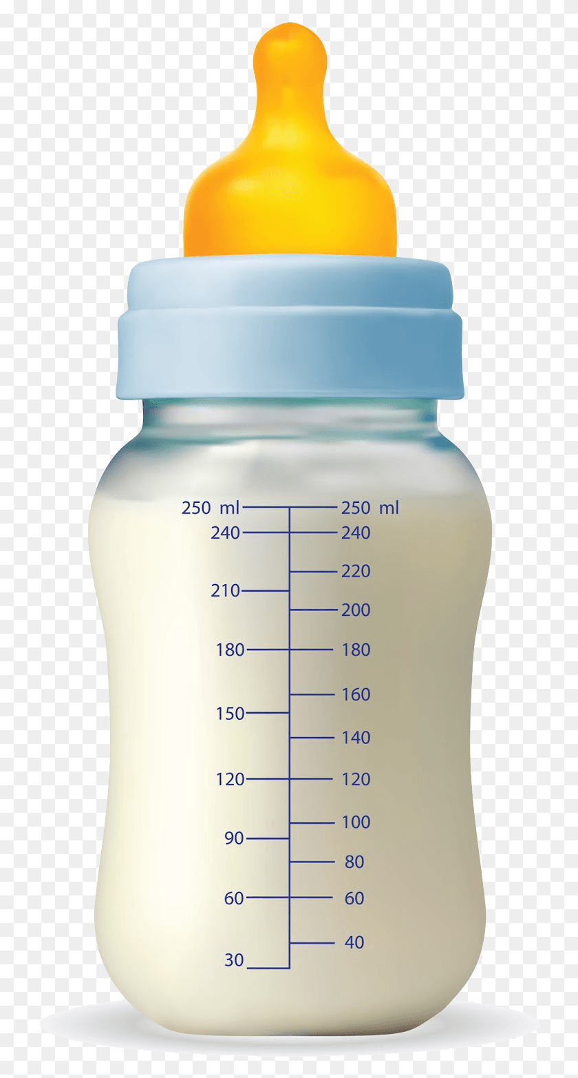 732x1505 Baby Bottle Transparent Images Baby Milk Bottle, Cup, Measuring Cup, Milk HD PNG Download
