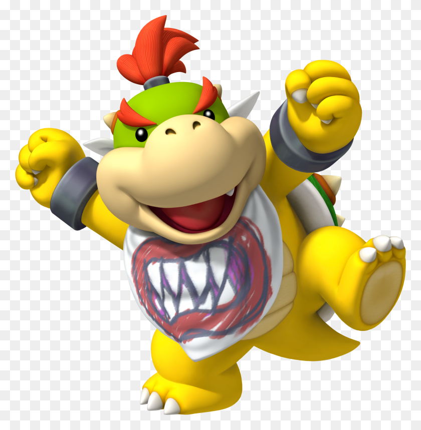 2269x2326 Baby Bowser Bowser Jr, Toy, Super Mario, Wasp HD PNG Download