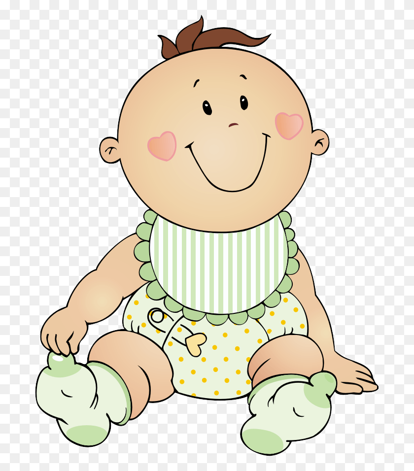 697x896 Baby Boy Clipart Printsofjoy Baby Boy Clip Art, Baby HD PNG Download
