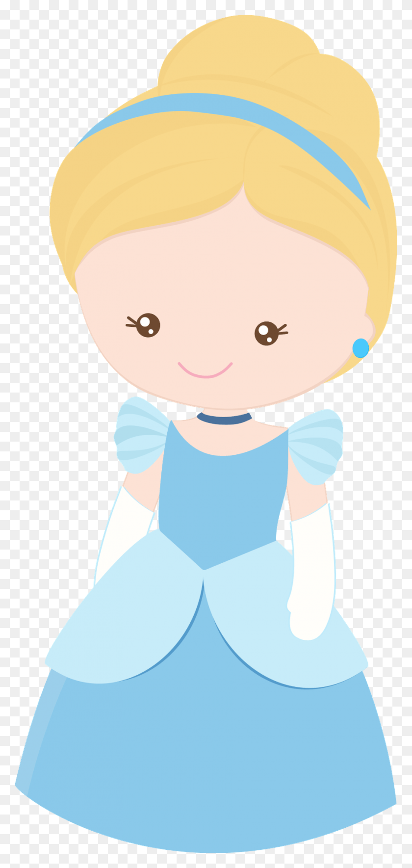 900x1972 Baby Clipart Cinderella Disney Cinderella Cute Clipart, Doll, Toy HD PNG Download