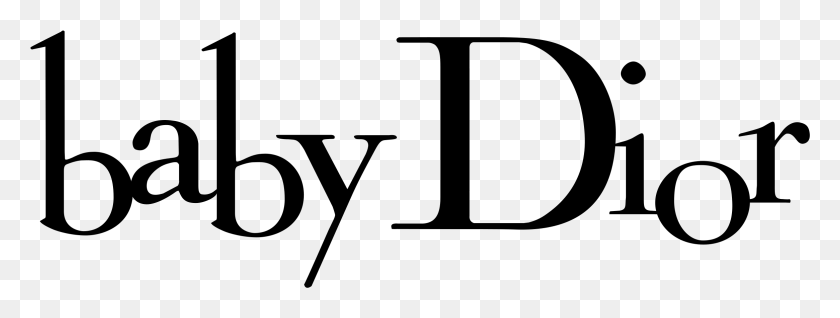 2330x771 Baby Dior Logo Transparent Baby Dior Logo, Gray, World Of Warcraft HD PNG Download