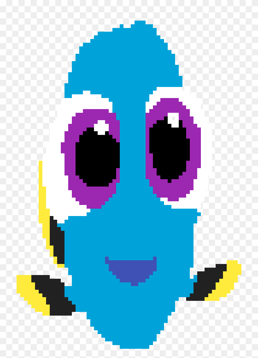 733x1105 Baby Dory Smiley, Pac Man, Alfombra, Light Hd Png