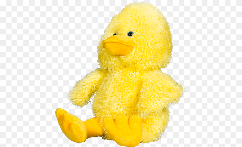 460x512 Baby Duck Stuffed Toy, Plush, Teddy Bear PNG