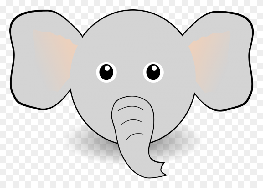 900x625 Baby Elephant Face Clipart, Mammal, Animal, Sea Life HD PNG Download