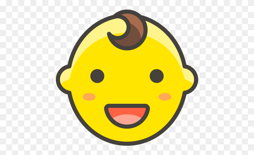473x455 Descargar Png Bebé Emoji Evil Baby Emoji, Etiqueta, Texto, Almohada Hd Png