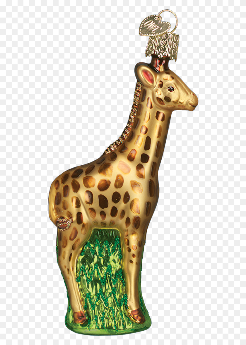 516x1119 Baby Giraffe Kerstbal Giraffe, Animal, Sea Life, Mammal HD PNG Download