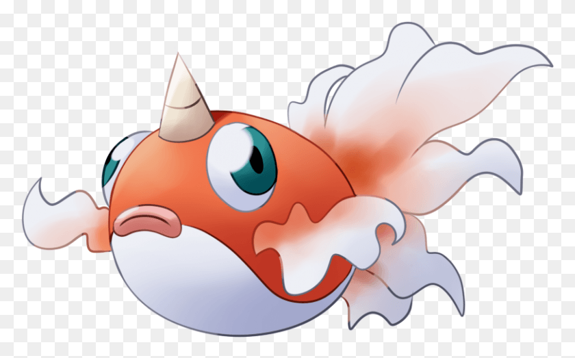 811x482 Descargar Png Bebé Goldeen Pokémon Beta Pokémon Beta Gyopin De Dibujos Animados, Animal, Vida Marina, Mariscos Hd Png