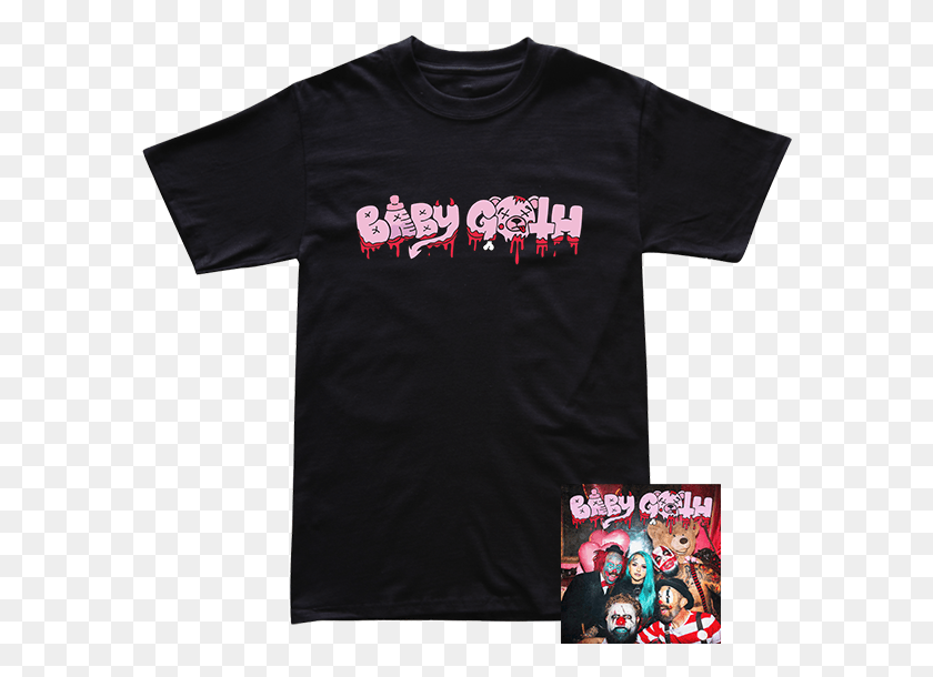587x550 Baby Goth Toy Machine Fist Shirt, Clothing, Apparel, T-shirt HD PNG Download