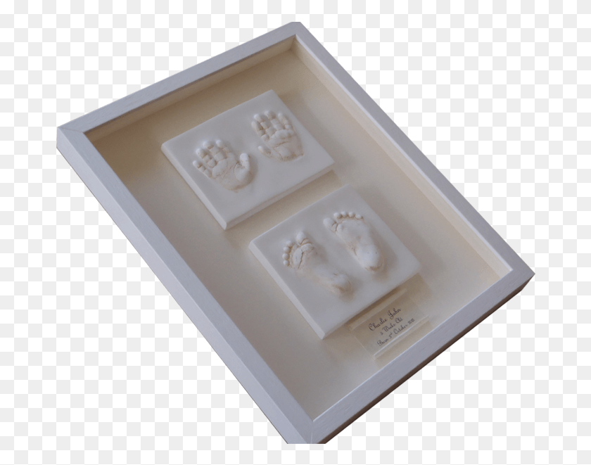 684x601 Baby Hand And Foot Prints Wood, Porcelain, Pottery HD PNG Download