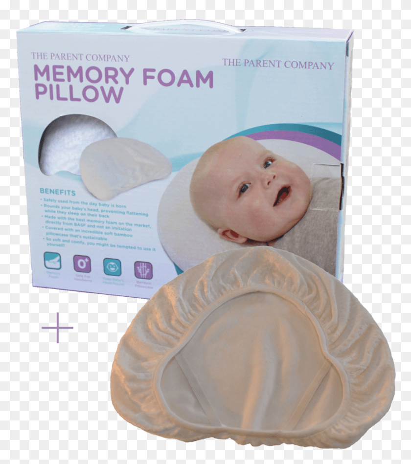 870x992 Baby Head Shaping Pillow Newborn Baby Pillow Memory Foam Cushion For Flat Head, Poster, Advertisement, Flyer HD PNG Download