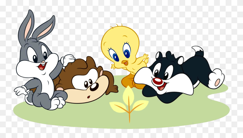 753x417 Baby Looney Tunes Looney Tunes Bebes, Graphics, Angry Birds HD PNG Download