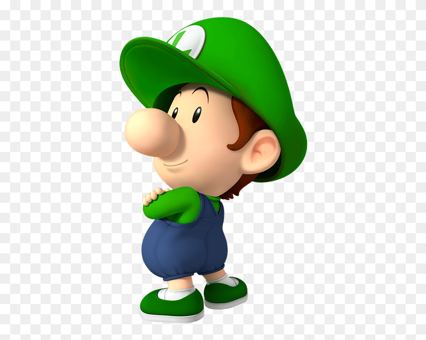 376x611 Baby Luigi, Toy, Head, Elf HD PNG Download