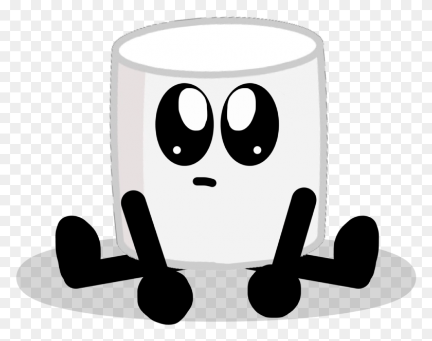 1000x775 Baby Marshmallow By Sugar Inanimate Insanity Baby Marshmallow, Coffee Cup, Cup, Stencil HD PNG Download