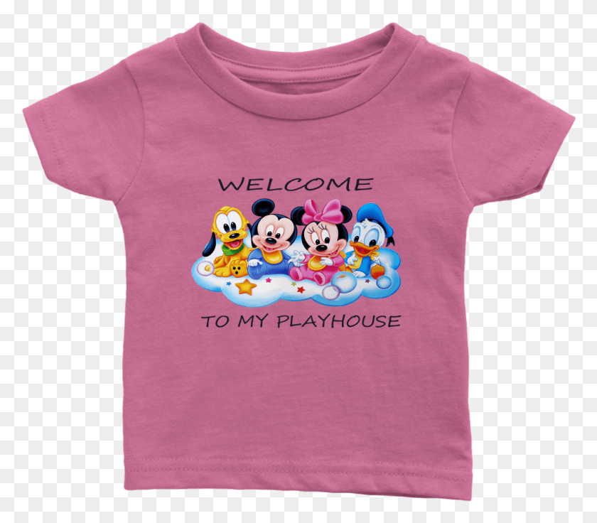 1017x882 Baby Mickey Mouse Clubhouse Shirt, Clothing, Apparel, T-shirt HD PNG Download