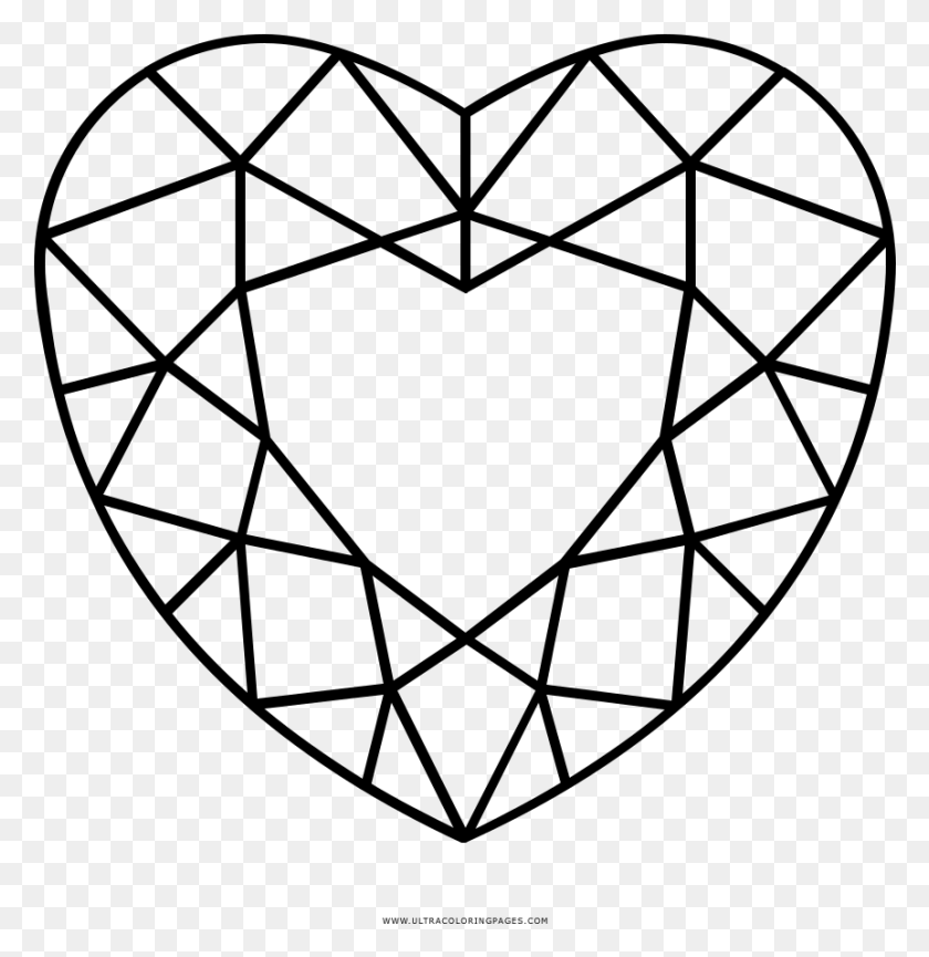 862x890 Baby Minecraft Coloring Pages Photo Oval Diamond Line Drawing, Gray, World Of Warcraft HD PNG Download