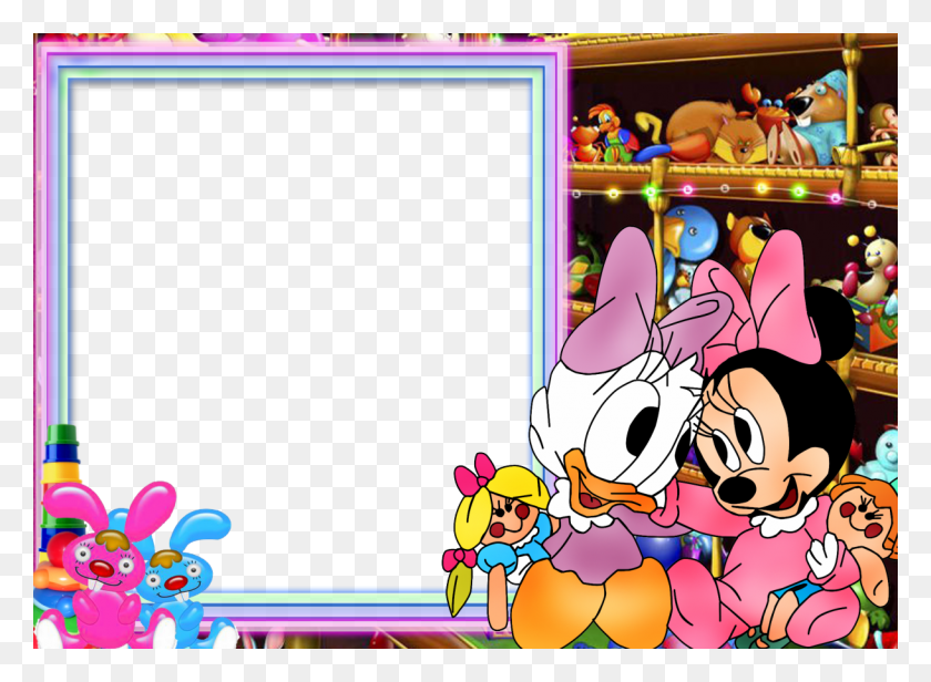 1219x870 Baby Minnie Mouse And Daisy Duck, Comics, Book, Manga HD PNG Download