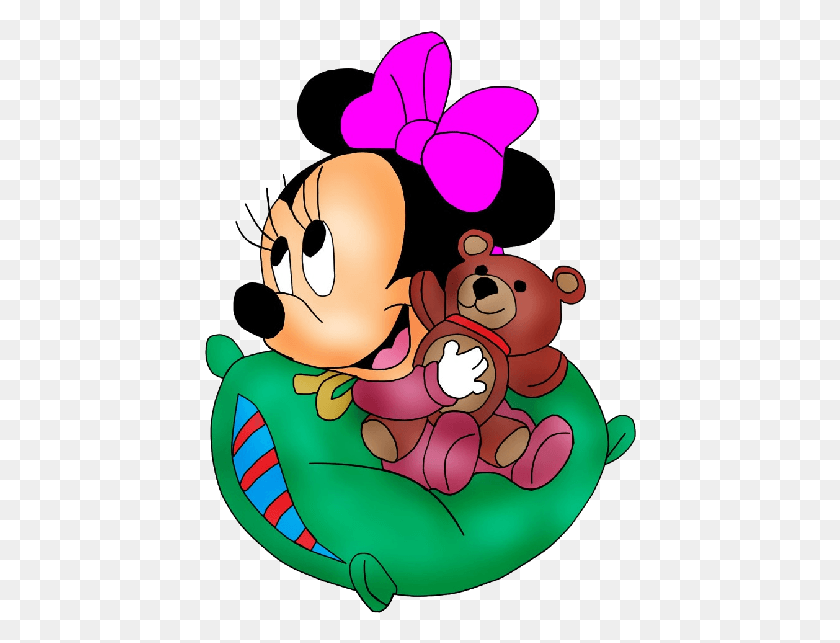 432x583 Descargar Png Bebé Minnie Mouse De Dibujos Animados Clipart Minnie Mouse Bebé Minnie Mouse Triste, Gráficos Hd Png