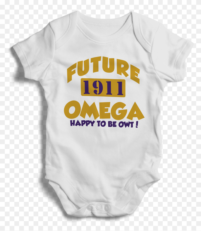 841x972 Baby Omega Psi Phi Onesie First Day Of Ramadan, Clothing, Apparel, T-shirt HD PNG Download