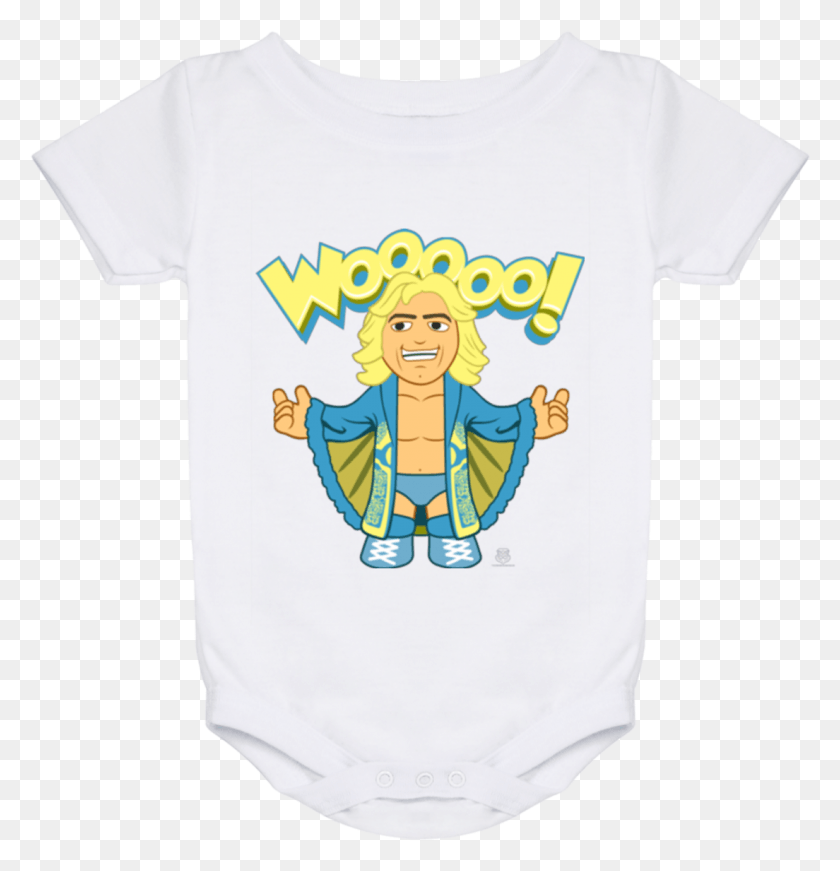 1104x1148 Baby Onesie 24 Month The Ric Flair Shop Ric Flair Baby Onesie, Ropa, Ropa, Camiseta Hd Png Descargar