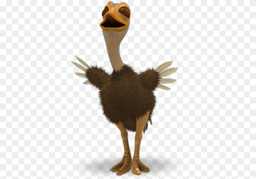 Baby Ostrich Jungle Beat, Animal, Beak, Bird PNG