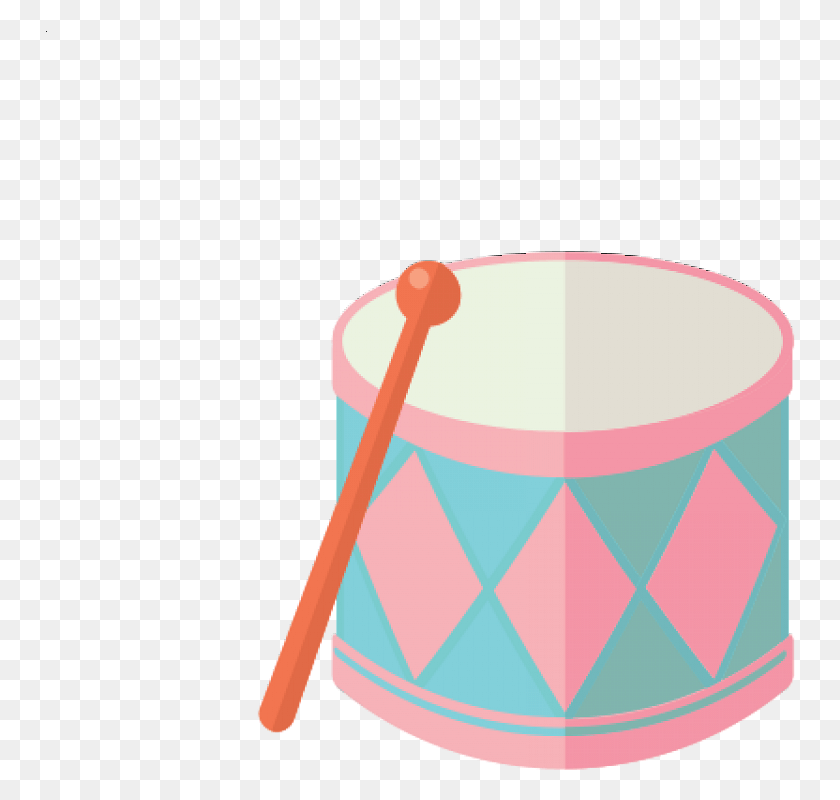 750x740 Baby Pastel 2 Brinquedos De, Drum, Percussion, Musical Instrument HD PNG Download