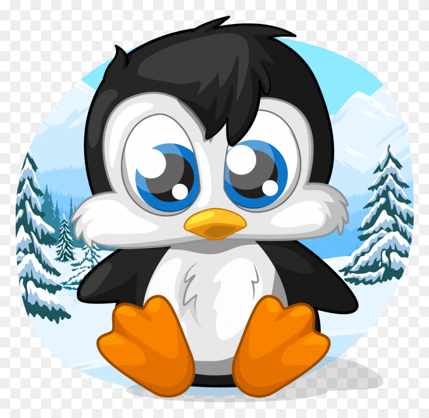 1011x983 Baby Penguin Adlie Penguin, Bird, Animal, Angry Birds HD PNG Download