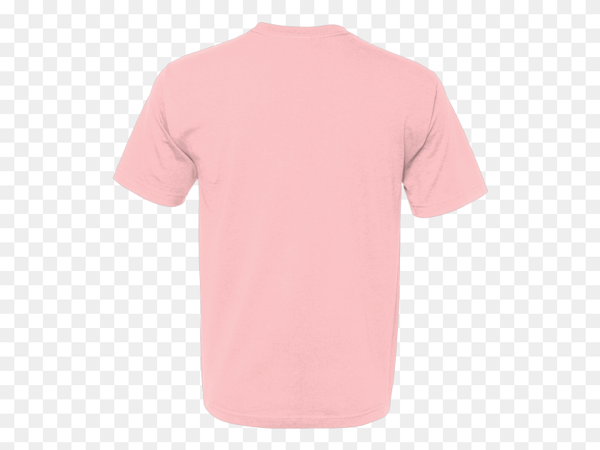 526x571 Baby Pink T Shirt Plain, Clothing, Apparel, T-shirt HD PNG Download
