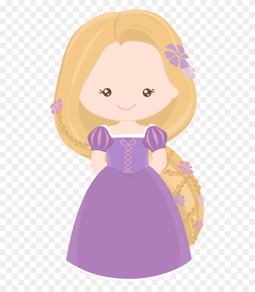 510x901 Baby Princess Princess Party Disney Princess Tangled Princesa Rapunzel Baby, Doll, Toy, Barbie HD PNG Download